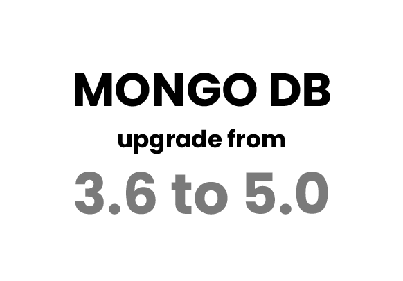 Mafiree performing MongoDB upgrade from version 3.6 to 5.0 ensuring data integrity and zero downtime Mafiree performing MongoDB upgrade from version 3.6 to 5.0 ensuring data integrity and zero downtime
